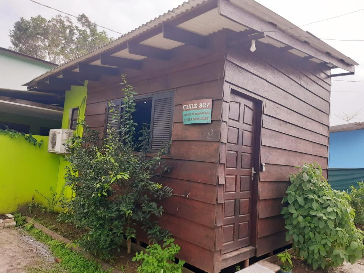 827 Chale Pe Na Areia, Completo Na Praia Do Estaleiro Em Ubatuba - 1 Dormitorio, 1 Banheiro, 1 Vaga De Garagem 외부 사진